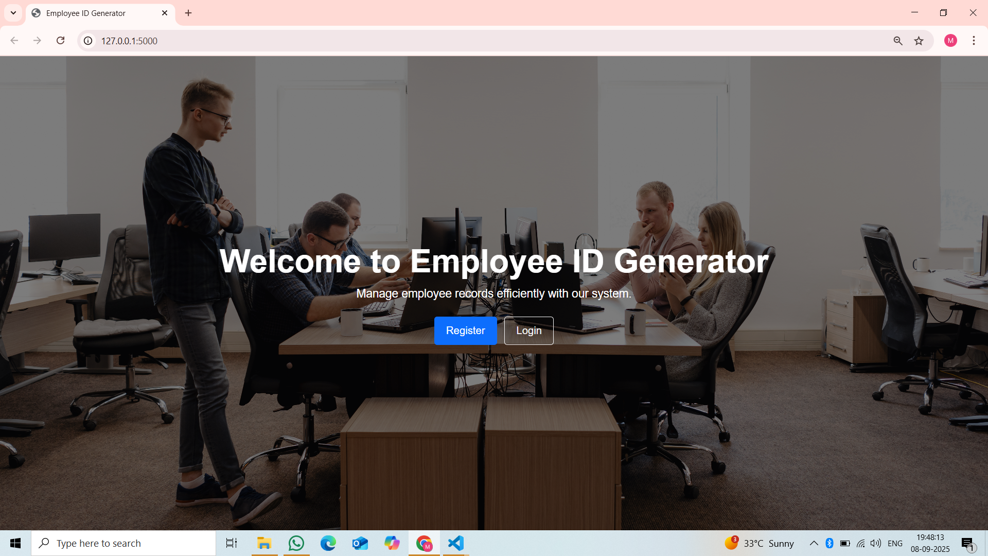 Employee ID Generator project